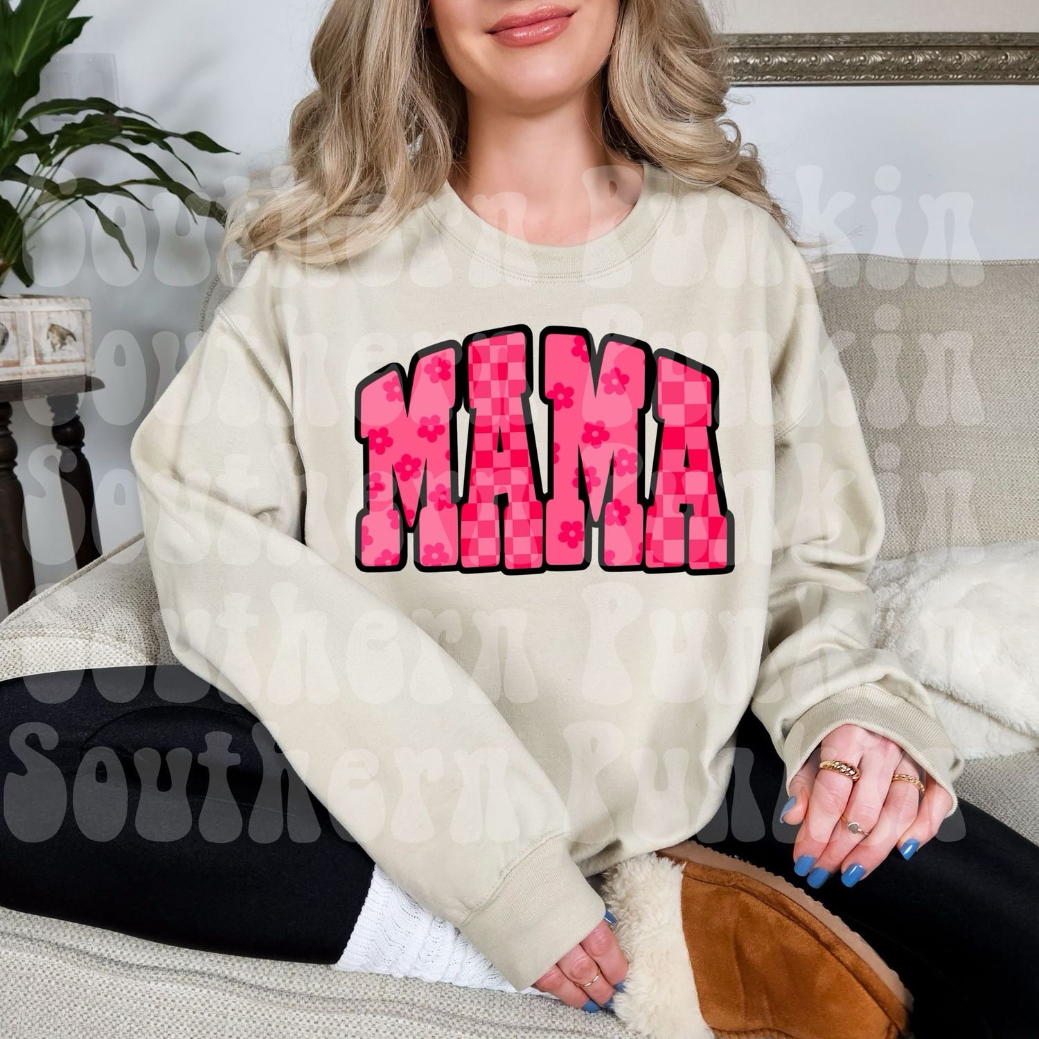 Flower Mama Crewneck