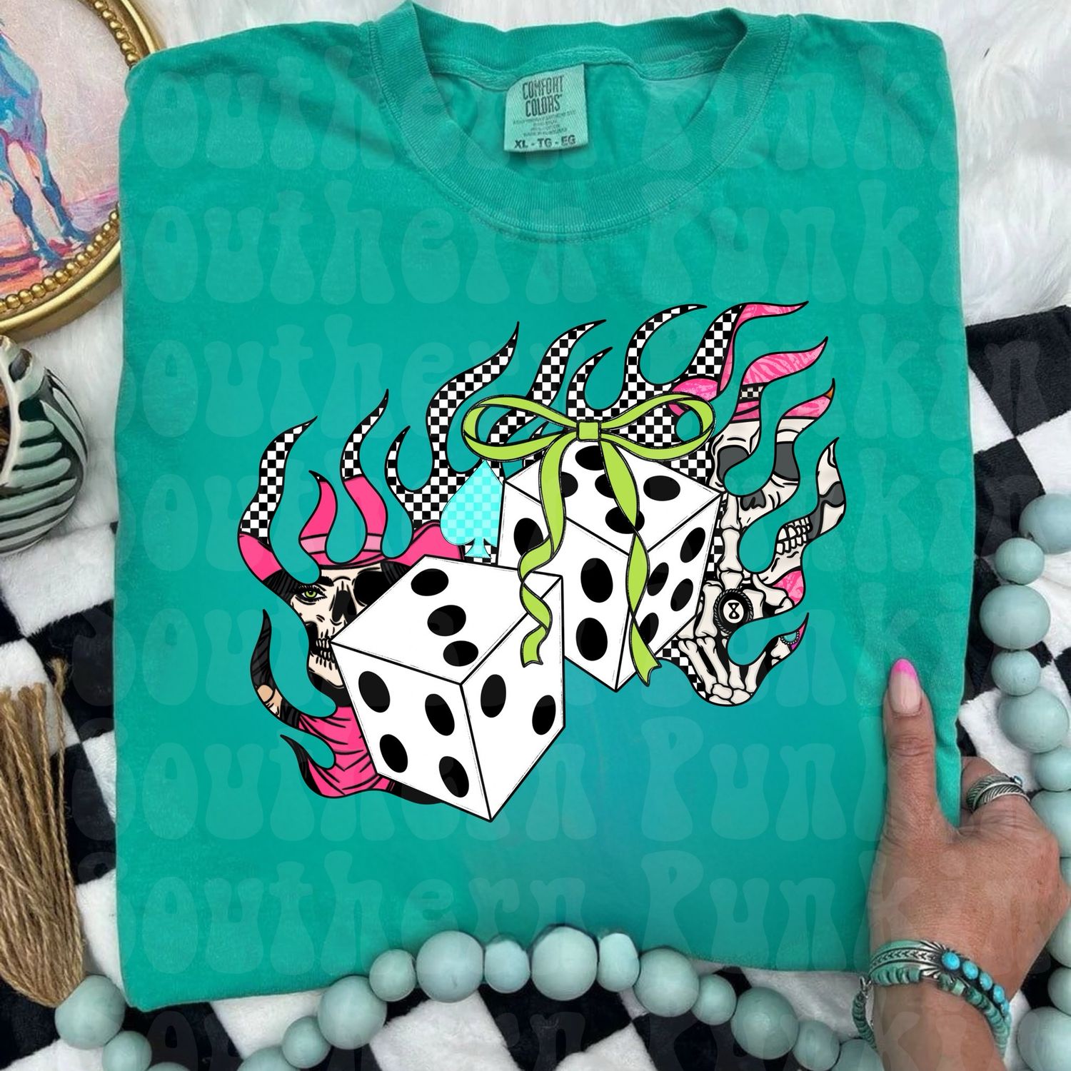 Dice Flame Shirt