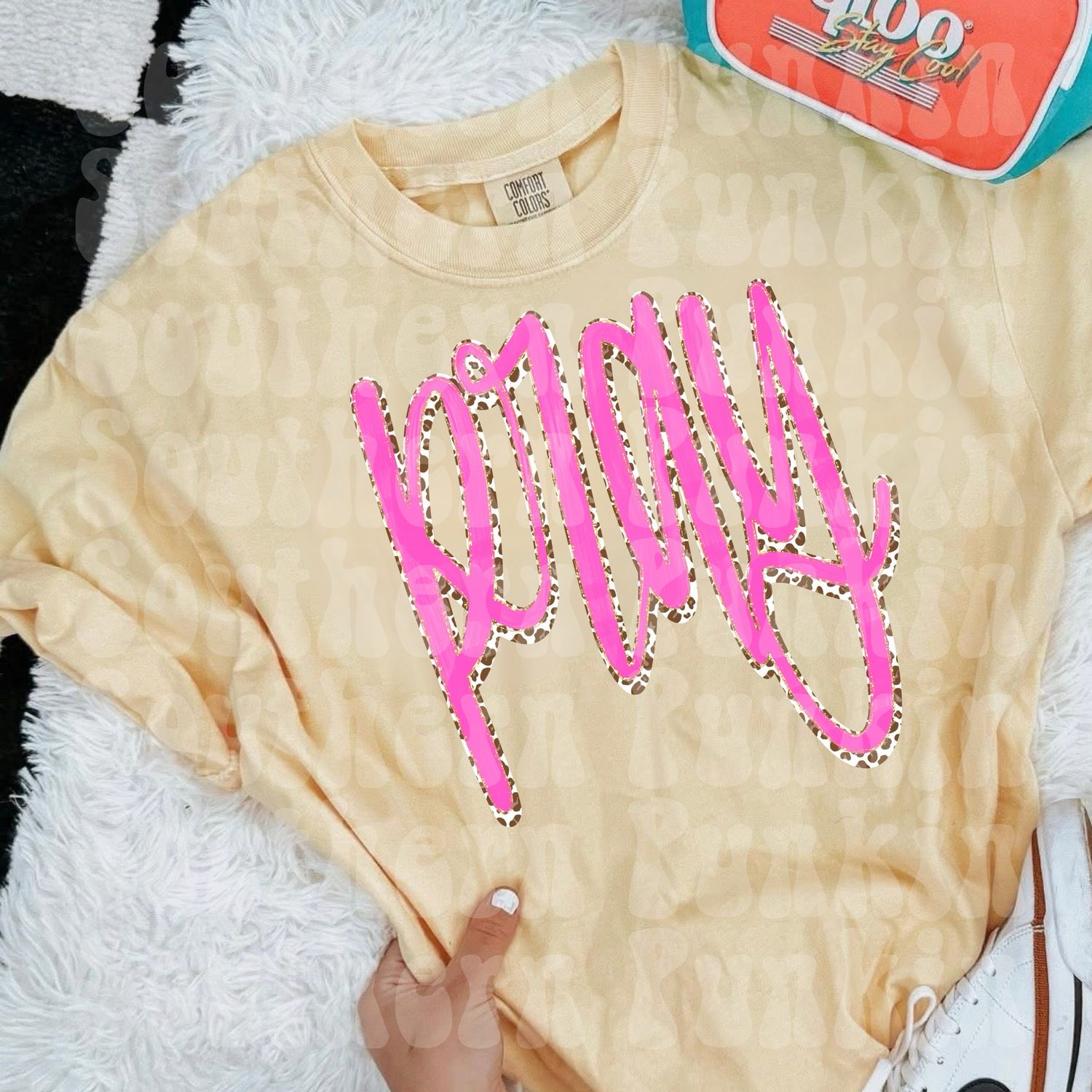 Pray Pink Cheetah Shirt