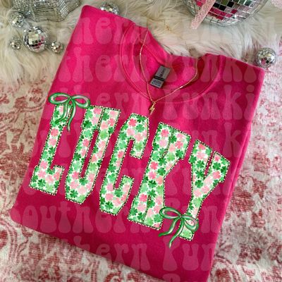 Lucky Bow Crewneck