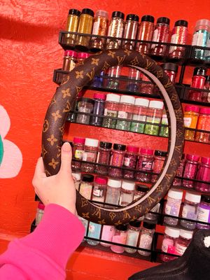 Shylah Roberts 1 Brown 1 Black Steering Wheel Cover