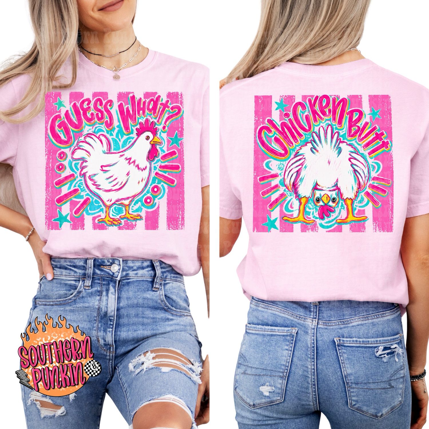 Guess What Chicken Butt Shirt
