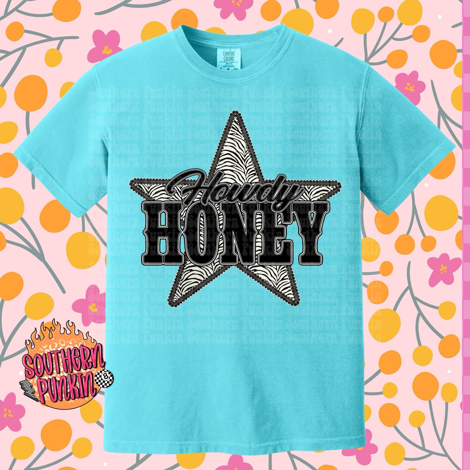 Howdy Honey Zebra Star Shirt