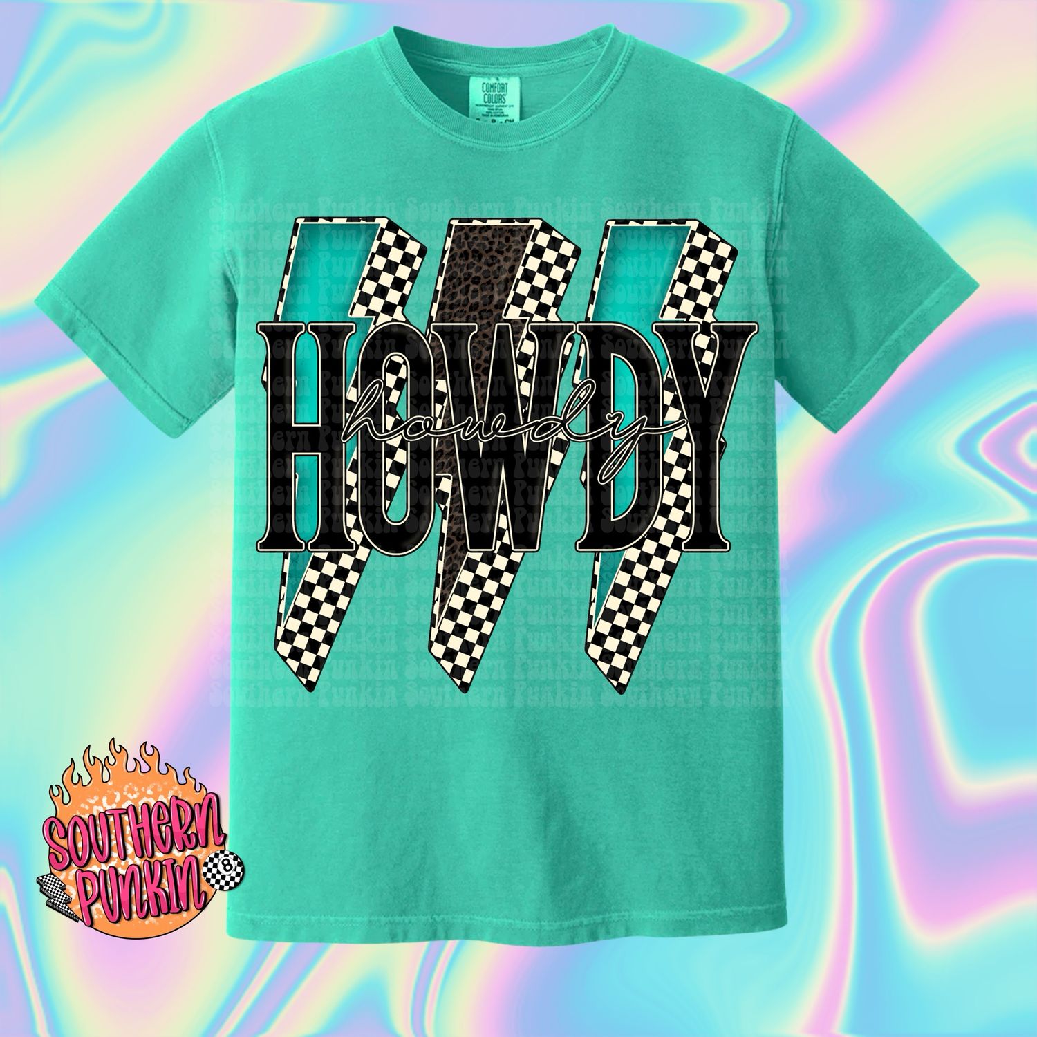 Howdy Western Lighting Bolt Shirt