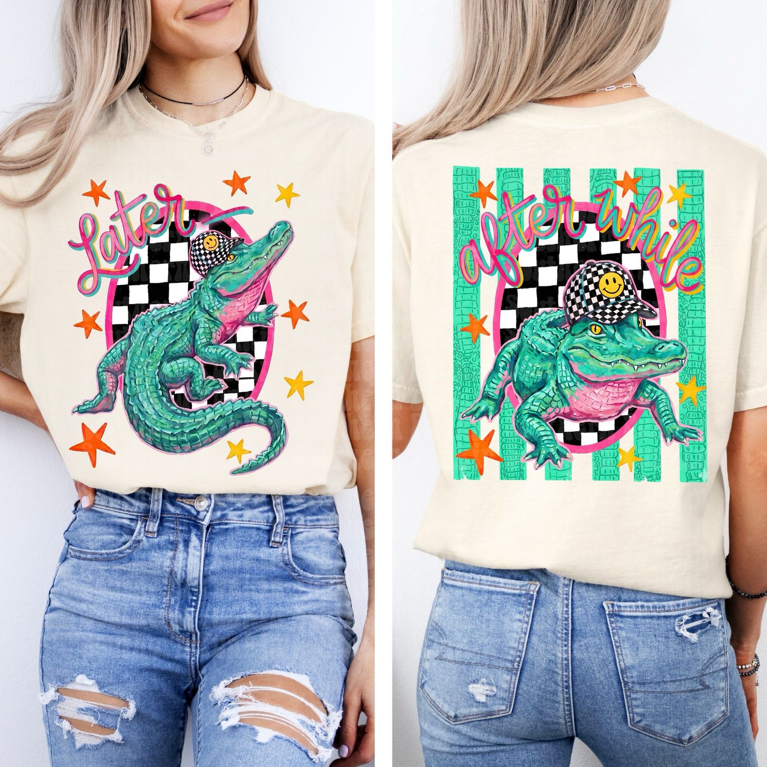 Later Gator Checkered Shirt