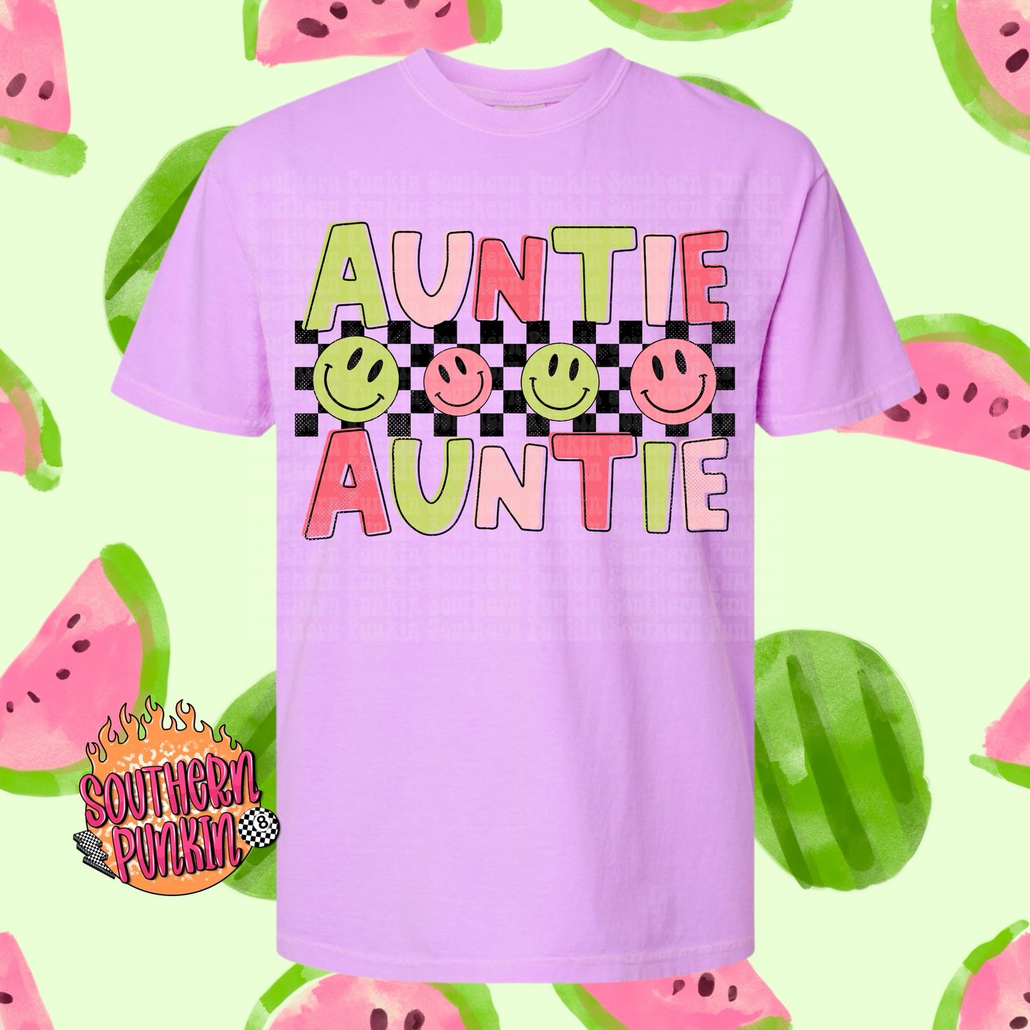 Auntie Smiley Shirt
