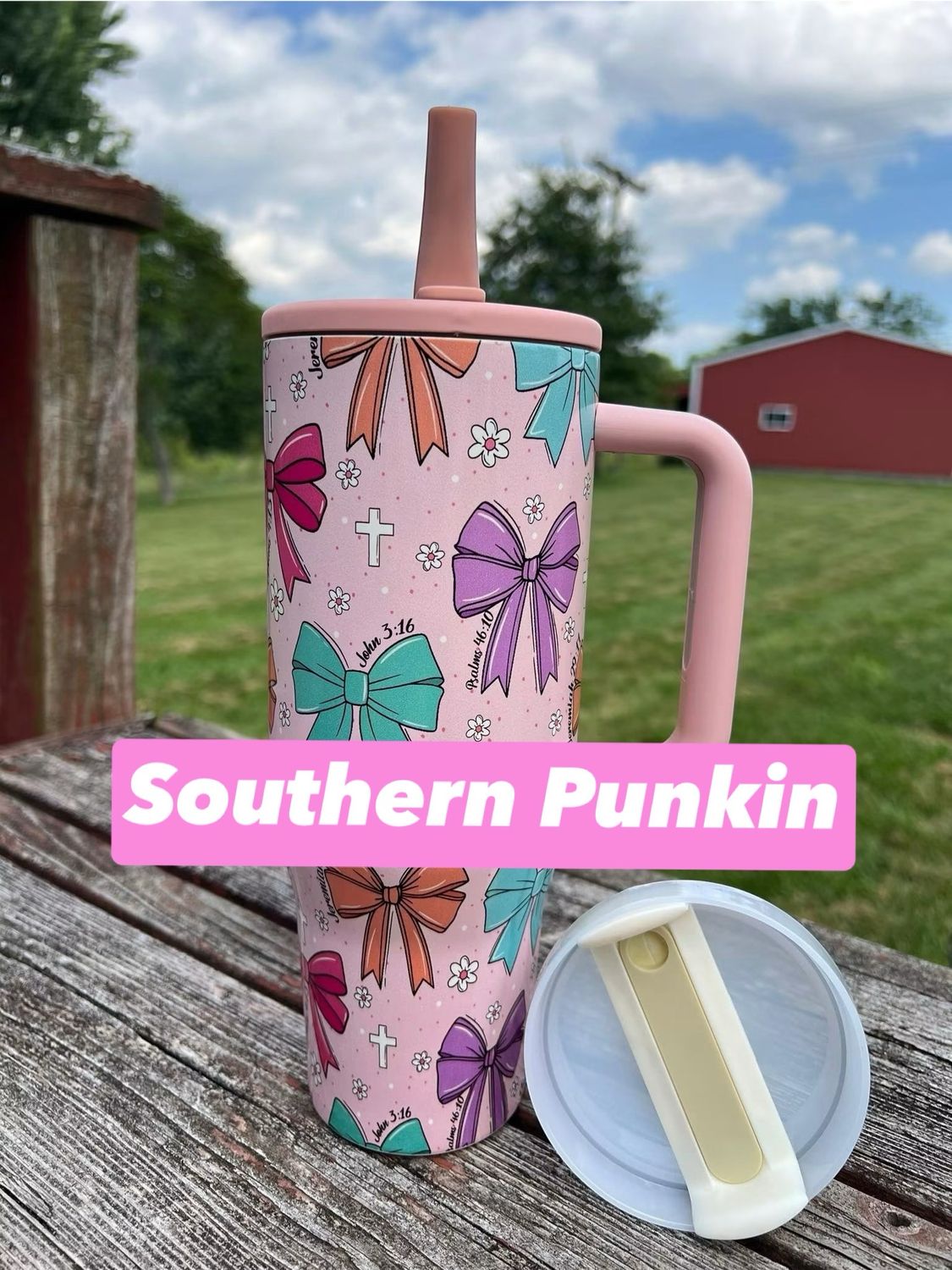 Faith Bow 40oz Tumbler