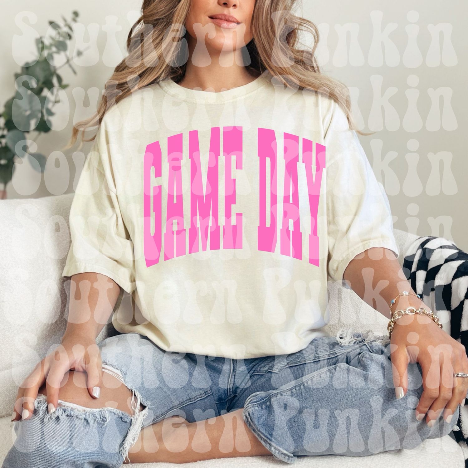 Pink Game Day Shirt