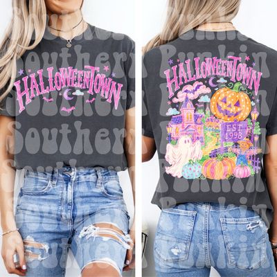 Retro Halloween Town Shirt