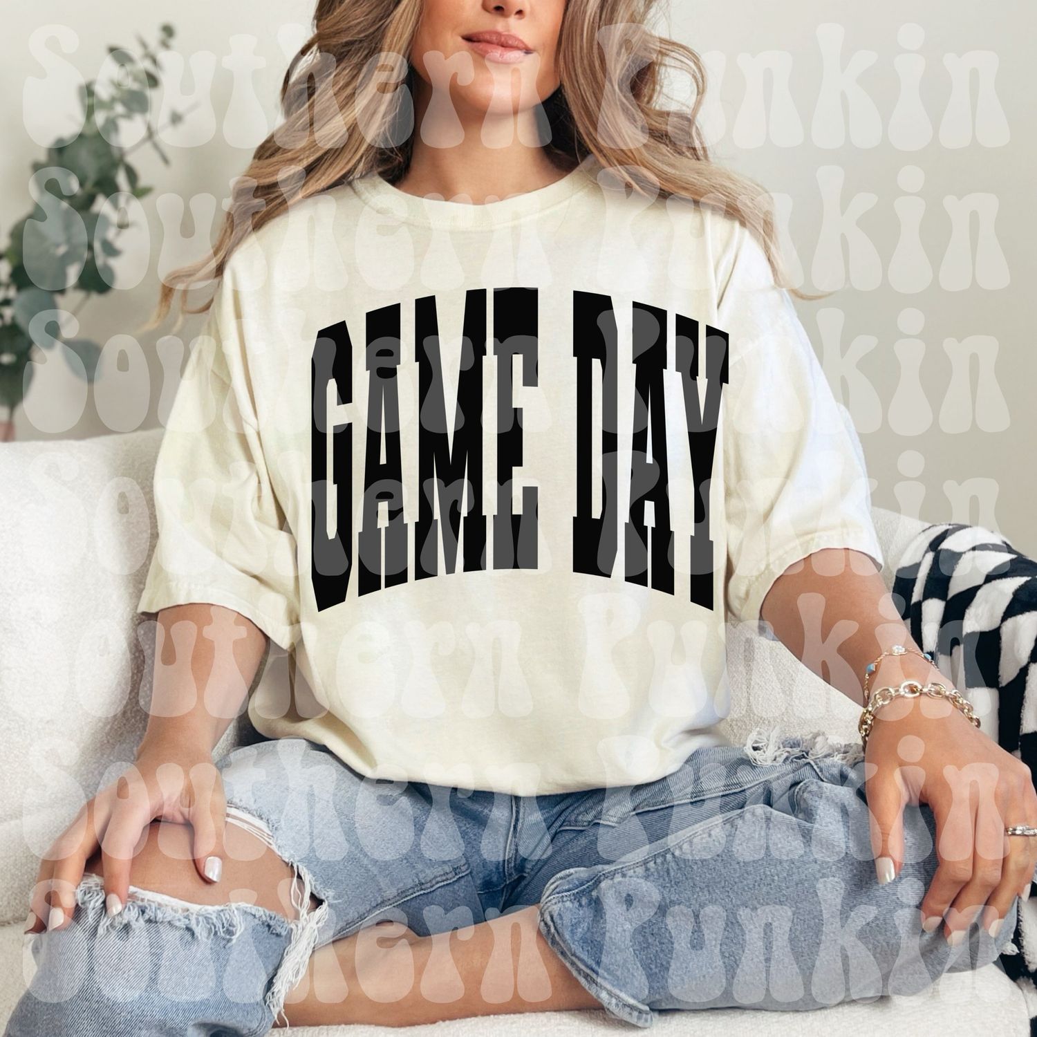 Black Game Day Shirt