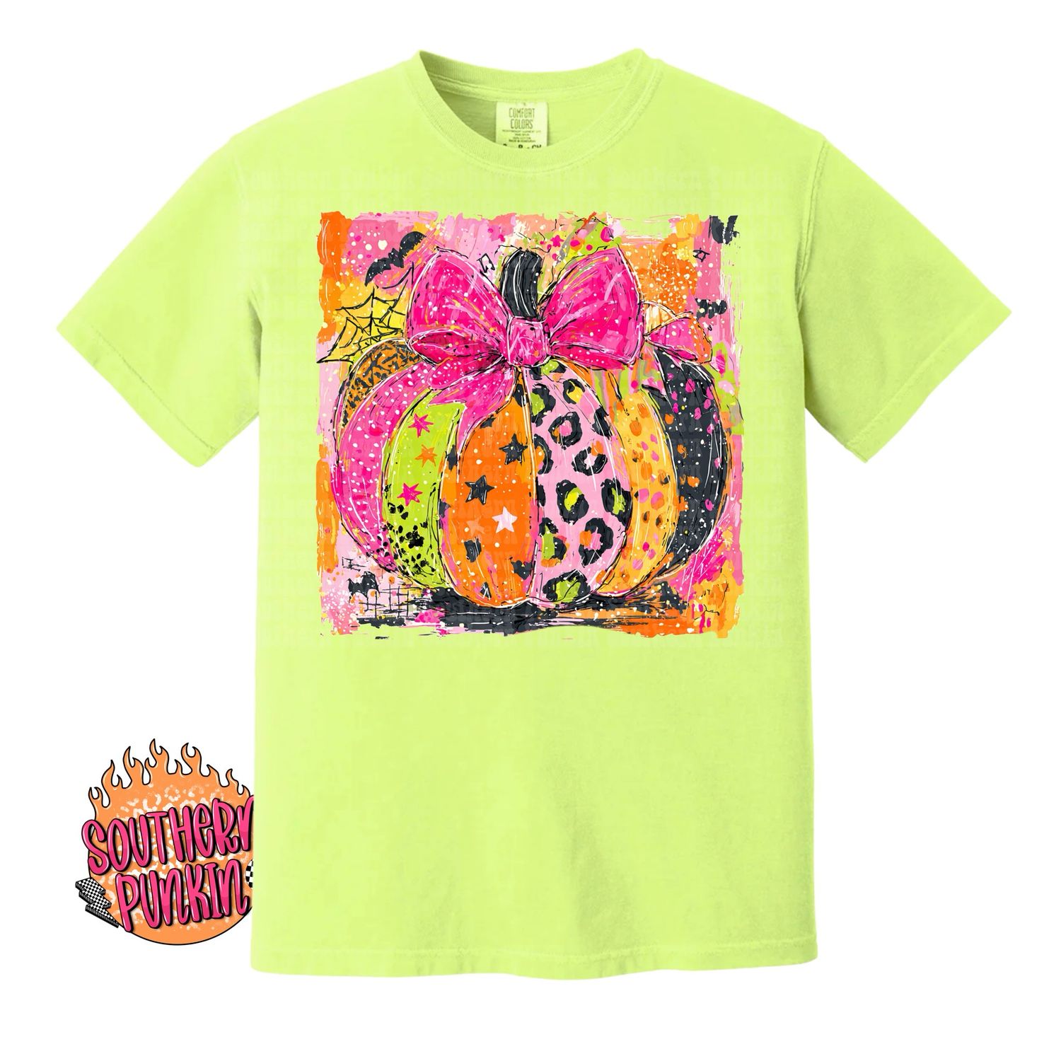 Neon Pumpkin Shirt