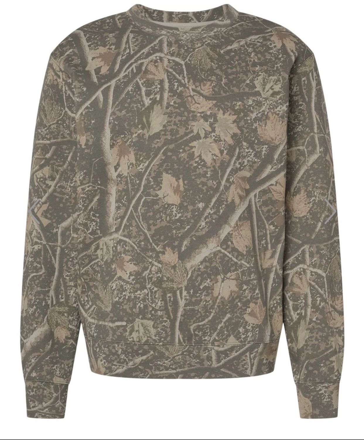 XL camo Crew