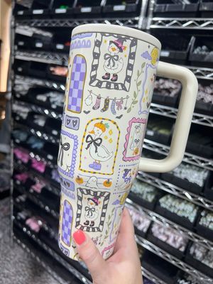 40oz Spill Proof Halloween Goose Tumbler