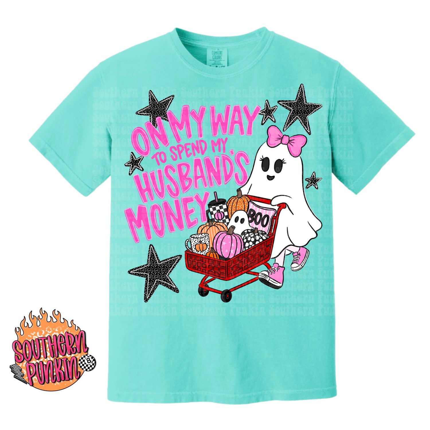 On My Way To Spend My Husbands Money Shirt