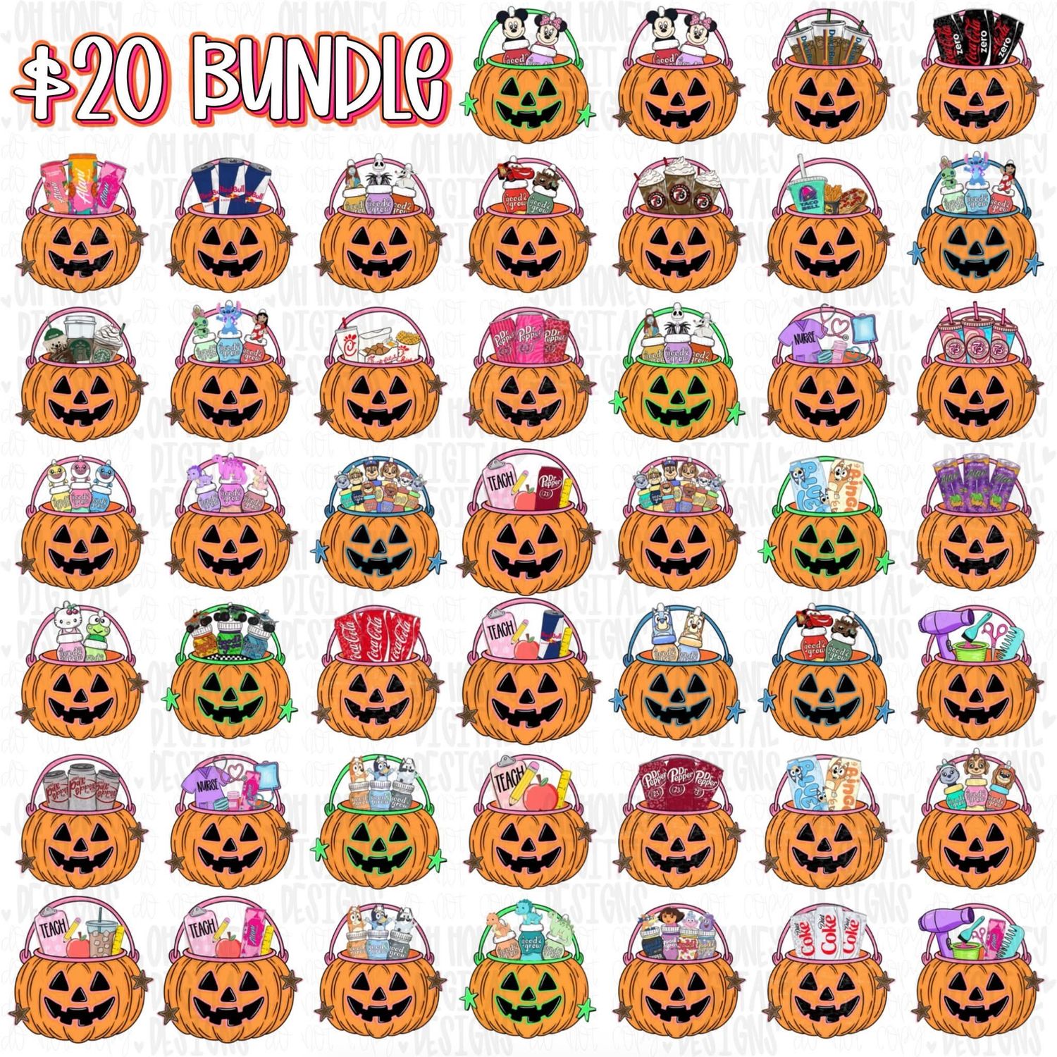 Pumpkin Bucket Shirt