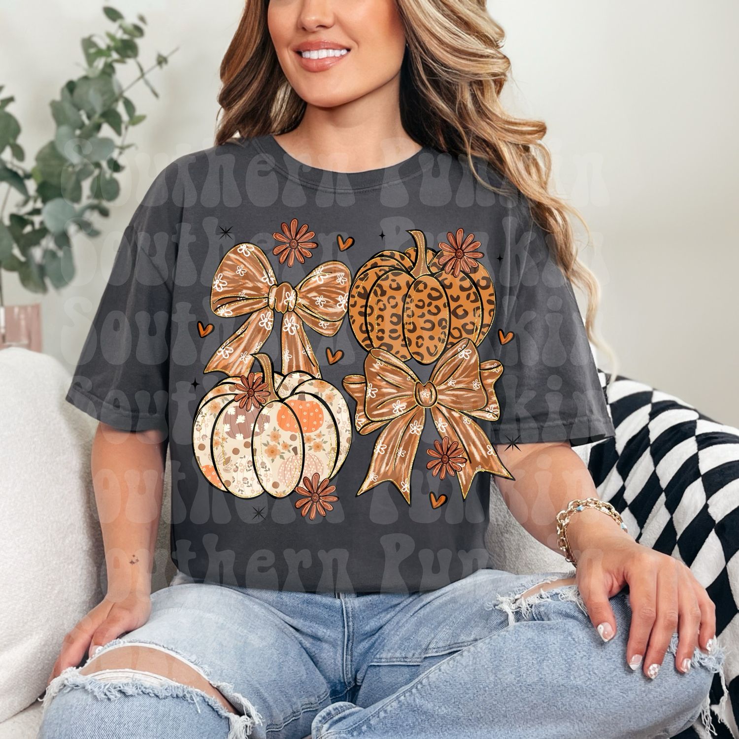Pumpkin Bows Shirt