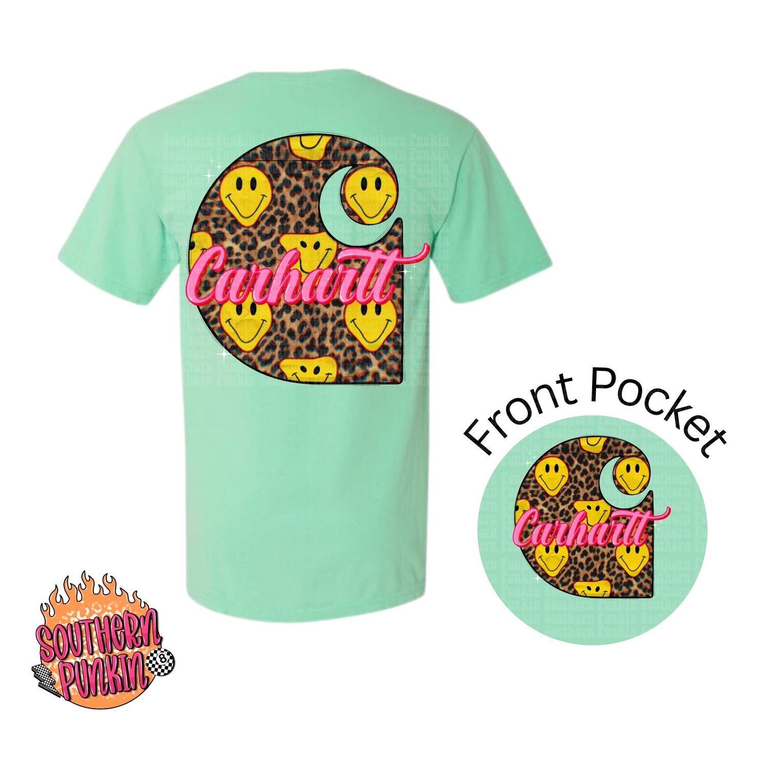 Smiley Face Carhartt Shirt