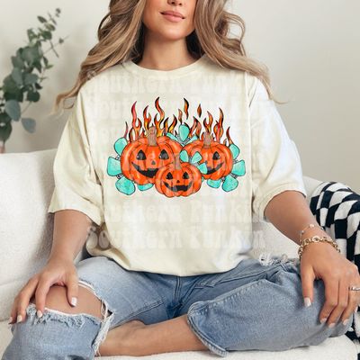 Flaming Pumpkin