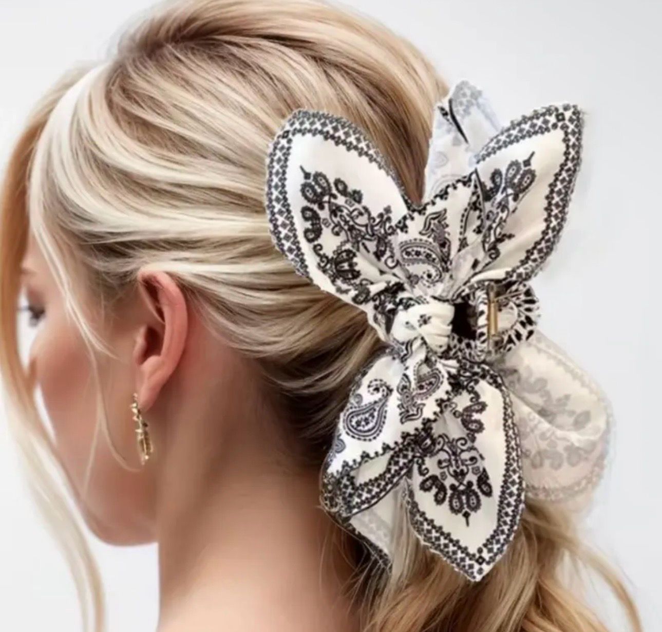 Bandanna Hair Clip