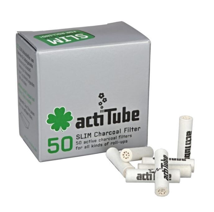ACTITUBE 400 filters Regular with active Carbon-based compounds of 8mm  diameter. 10 boxes 40 filters.