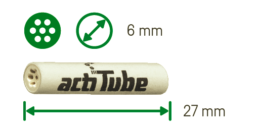 ACTI TUBE (TUNE) ULTRA SLIM CARBON 6mm (Q.tà 10) – Gargaland