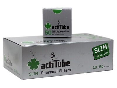 24 Boxes ACTITUBE SLIM 50s (Box of 10 Packs)
