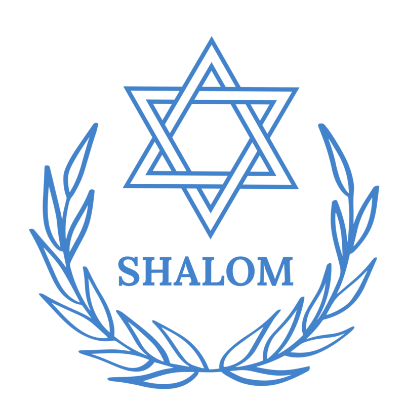 Shalom Star of David (Unisex T-Shirt)