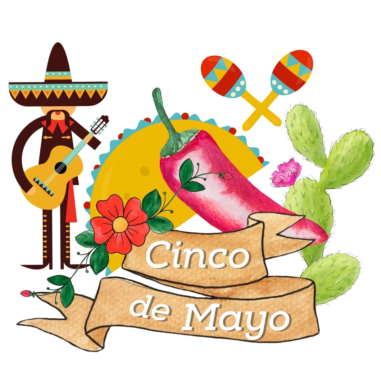 Cinco de Mayo (Unisex T-Shirt)