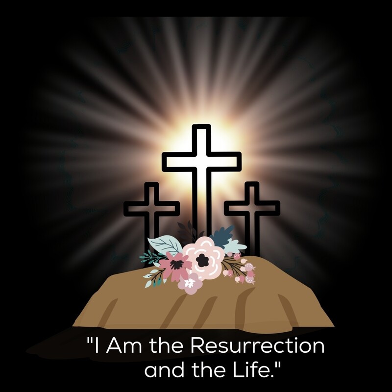Three Crosses Resurrection  (Unisex T-Shirt)