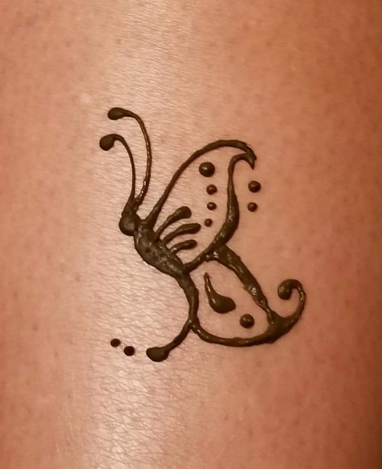 SMALL Henna Tattoo