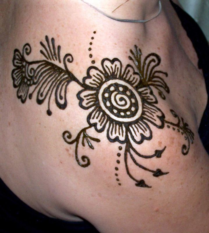 EXTRA LARGE Henna Tattoo