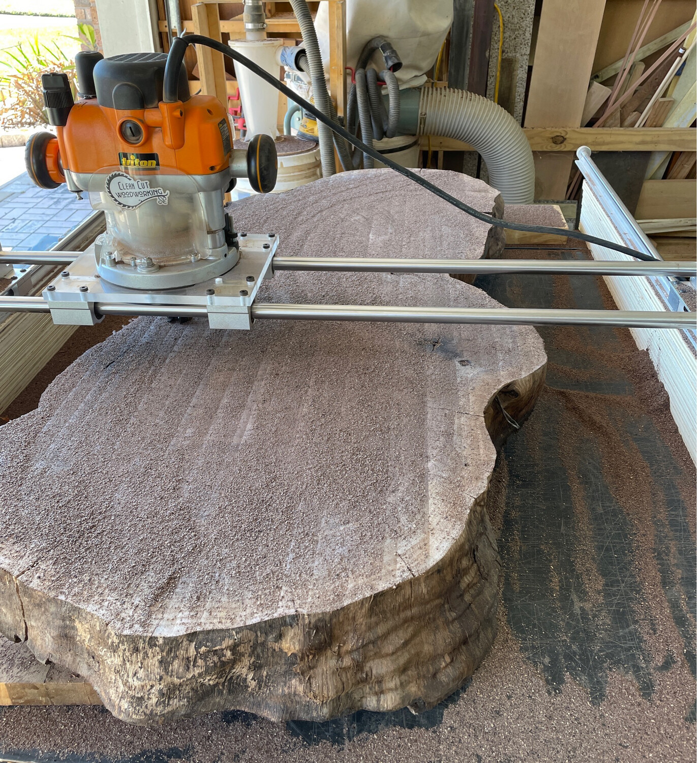 30" Wide Woodworking Router Sled