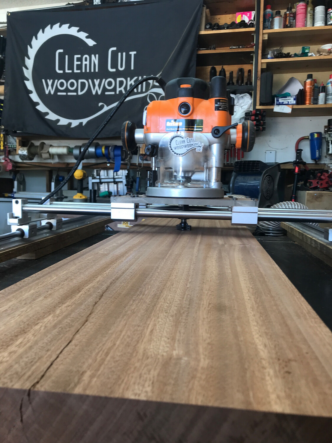 47" Wide Woodworking Router Sled