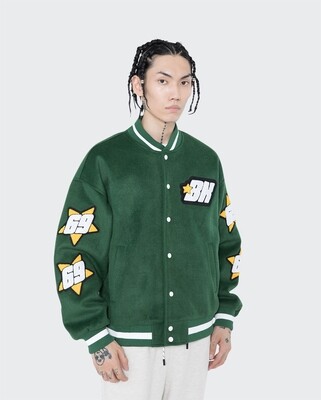 Extreme Amor Varsity Jacket Pink