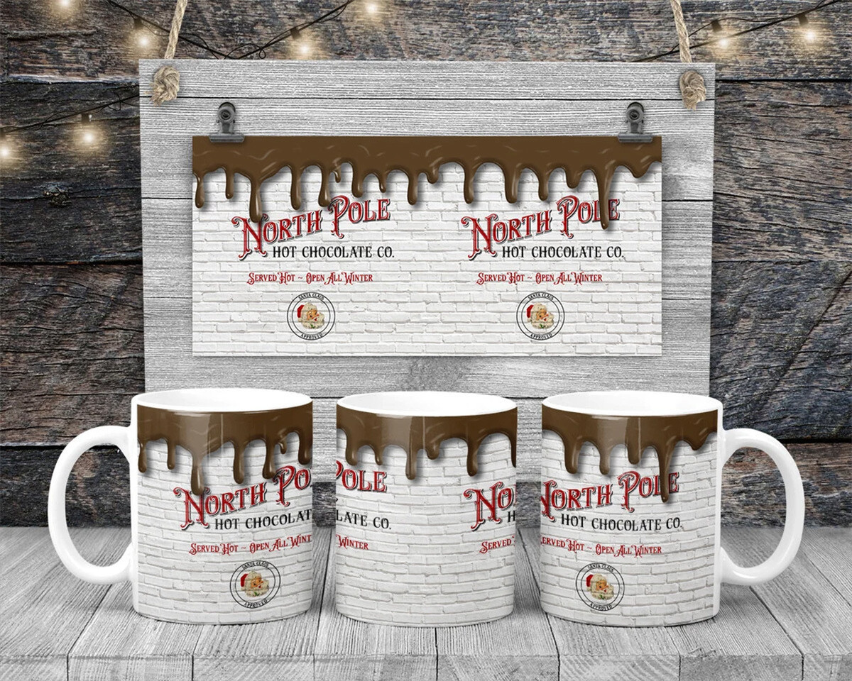 North Pole Hot Chocolate Company Mug