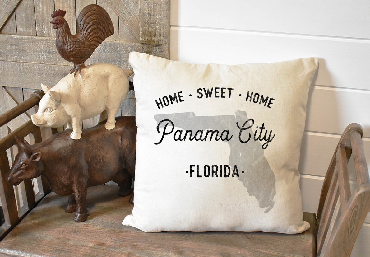 Home Sweet Home Florida Pillow