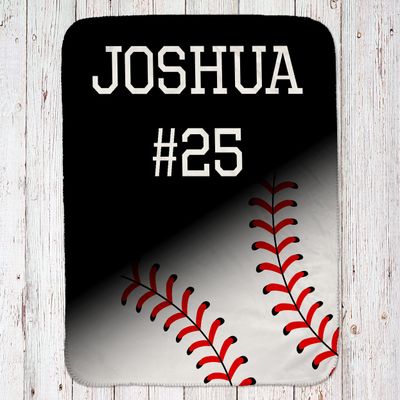 Baseball Throw Blanket