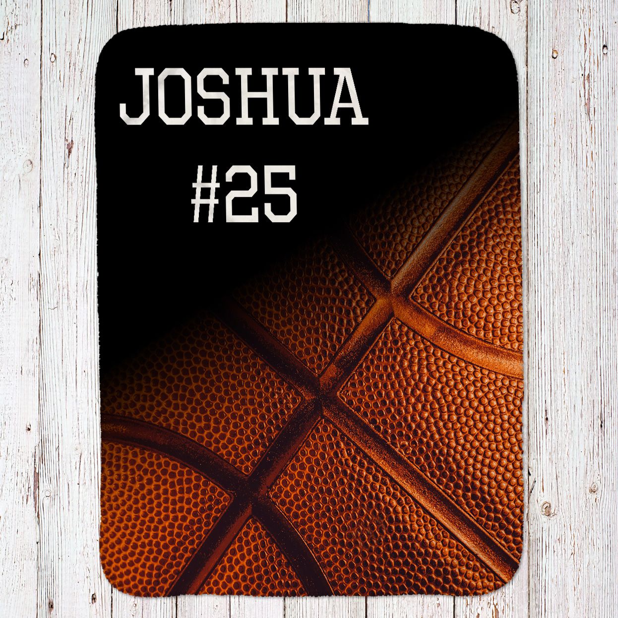 Basketball Throw Blanket