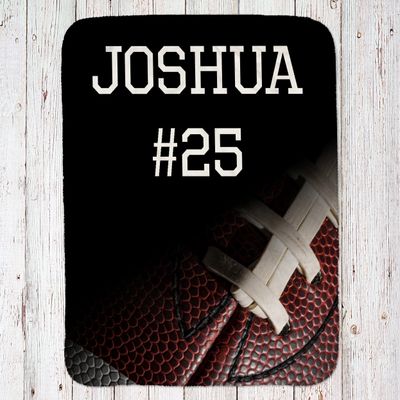 Football Throw Blanket