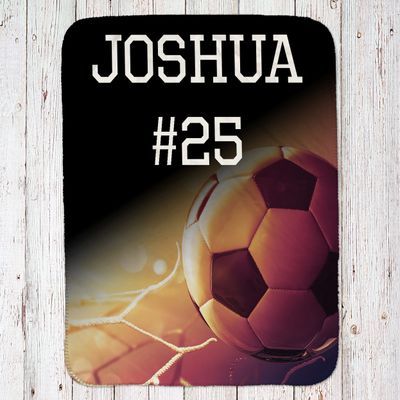 Soccer Throw Blanket