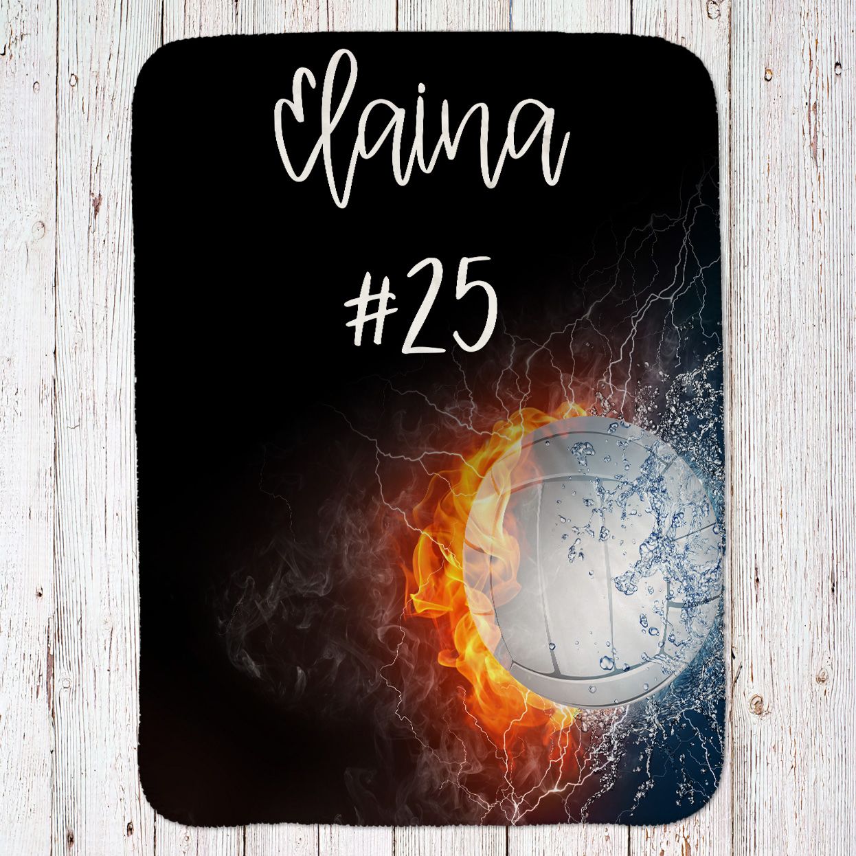Volleyball Throw Blanket