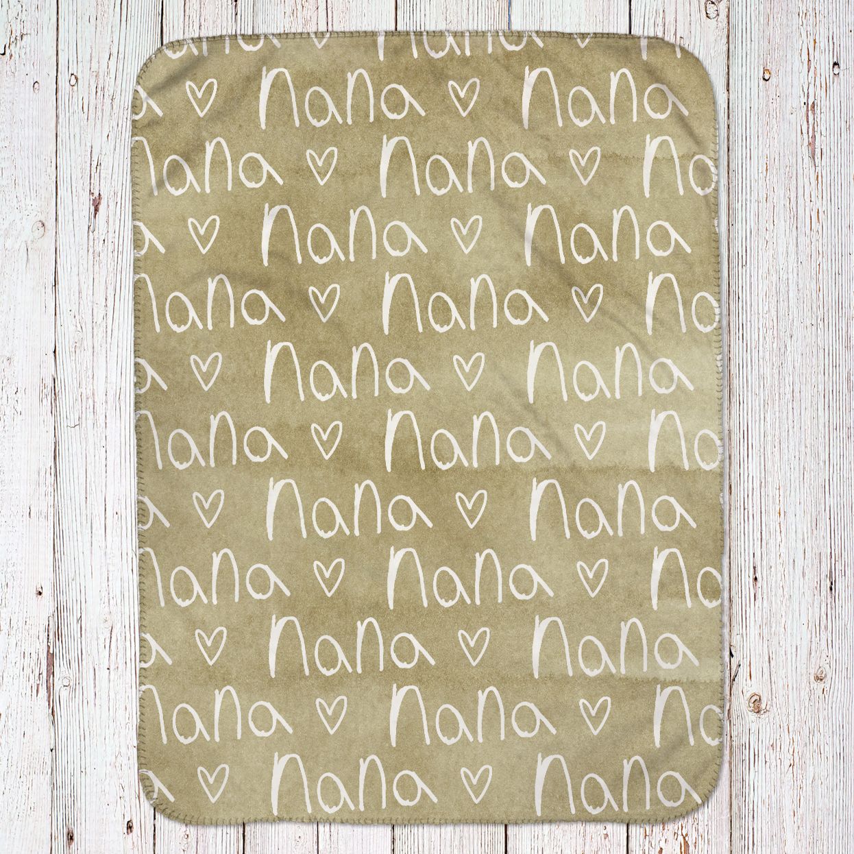 Handwriting Name Throw Blanket