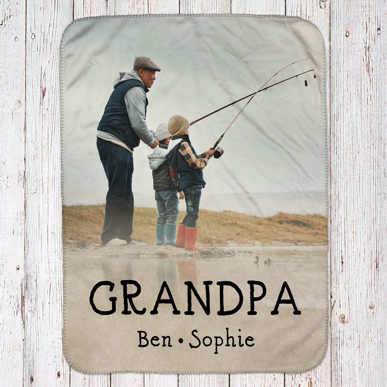 Grandpa Throw Blanket