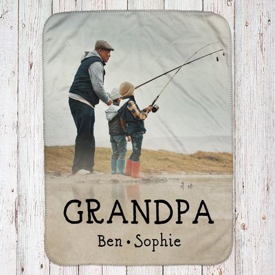 Grandpa Throw Blanket