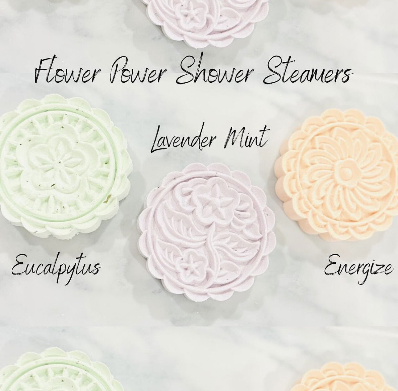 All-Natural Shower Steamers