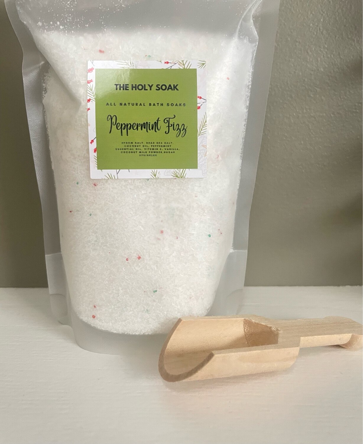 Peppermint Fizz Bath Soak - Bag