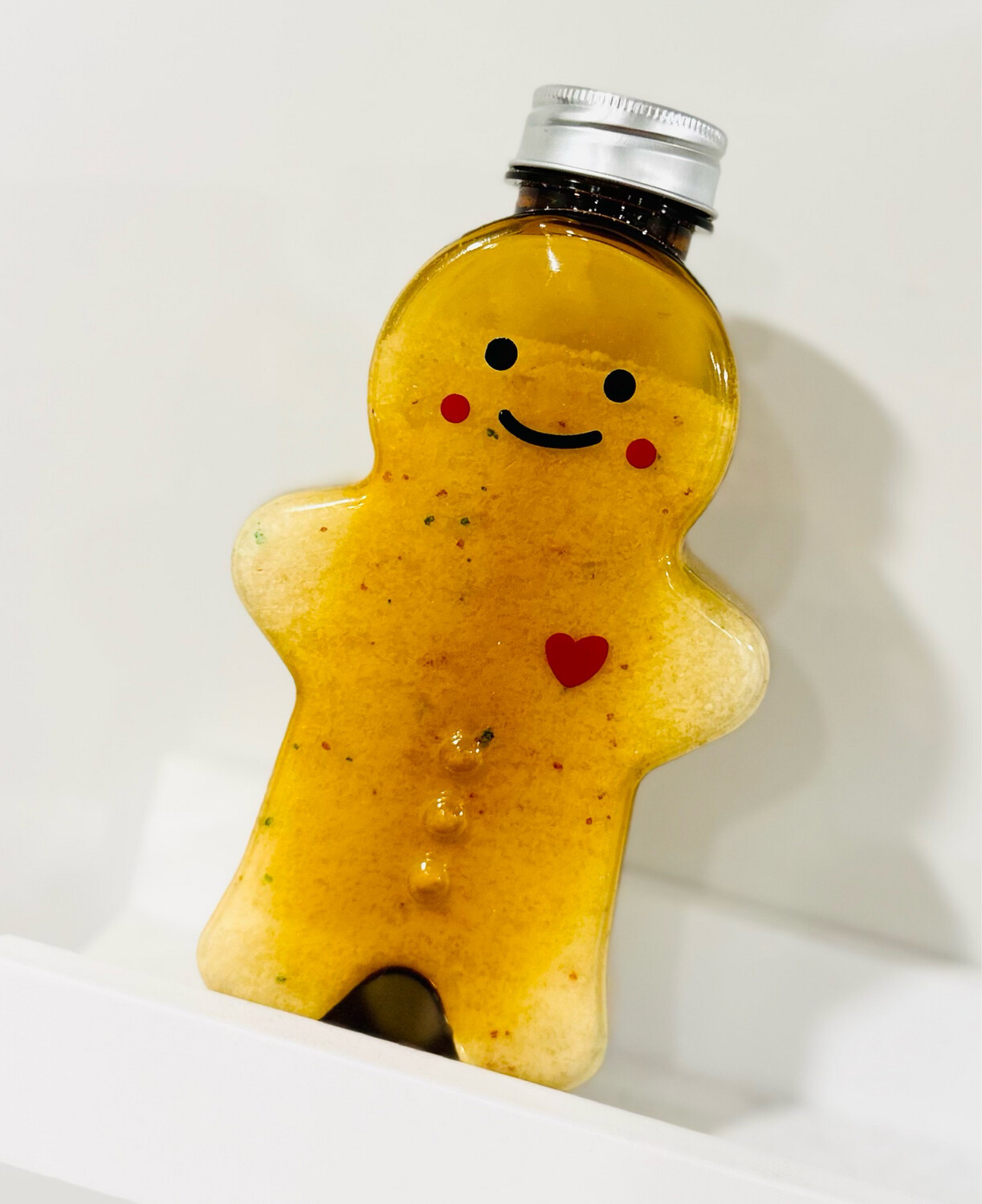 Peppermint Fizz Soak In Amber Gingerbread Jar