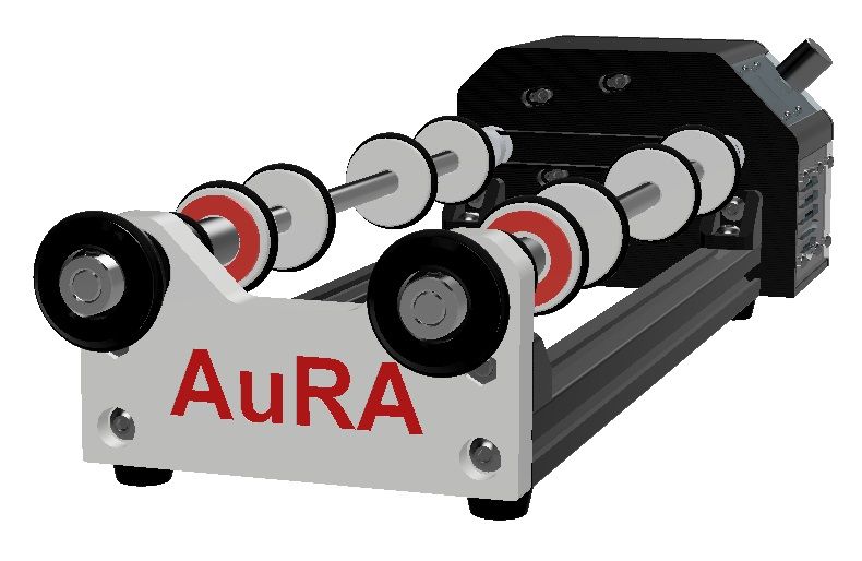 AuRA 1.3 Extended Rotary Assist Film Developing Machine - White