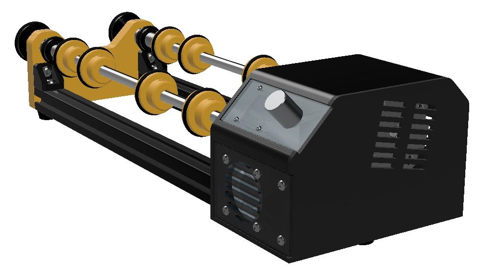 AuRA 1.3 Extended Rotary Assist Film Developing Machine - Yellow