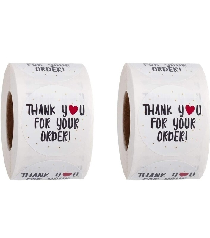 Thank you stickers (1&quot;)